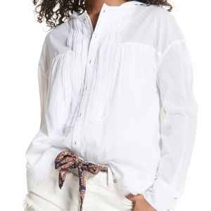 Free People cotton beach hoodie